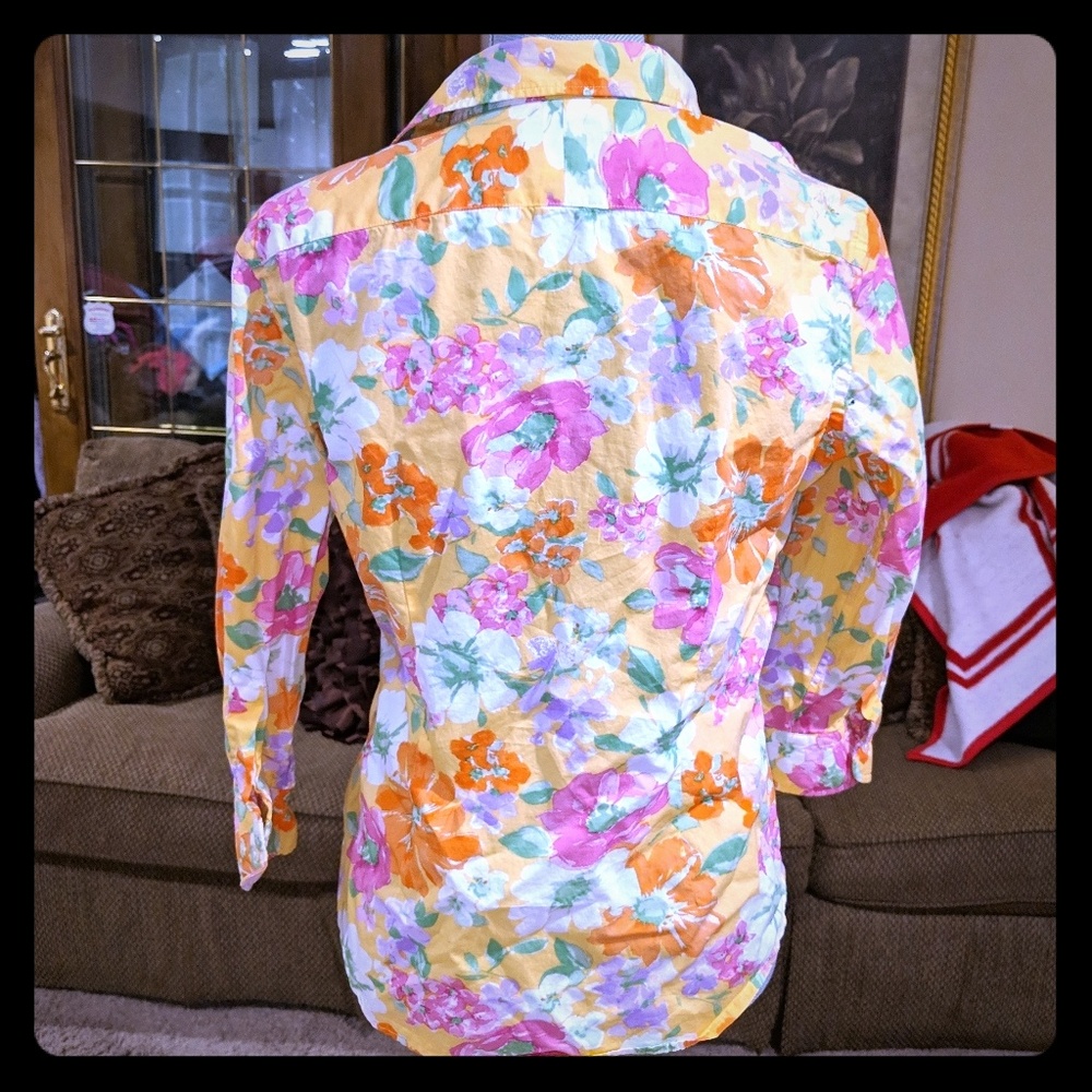 Floral Button-Up